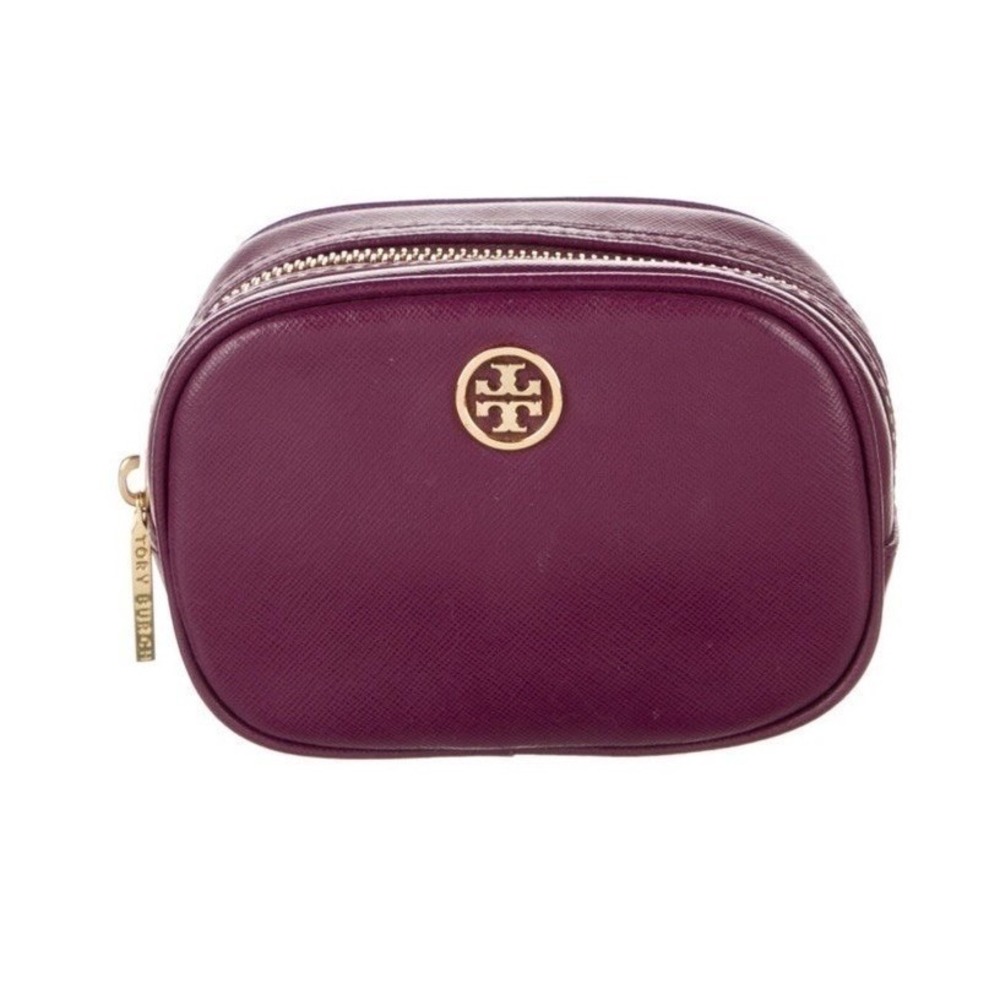Tory Burch Cosmetic Bag Purple